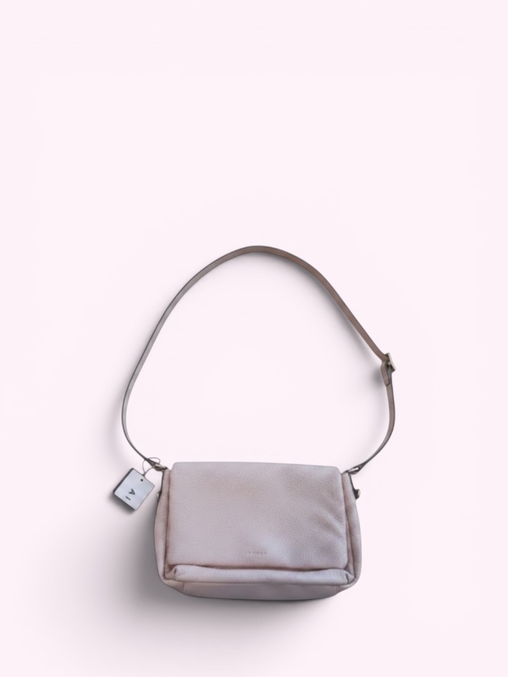 NWT AIMEE Preston Medium Leather Crossbody Bag | Rose Quartz